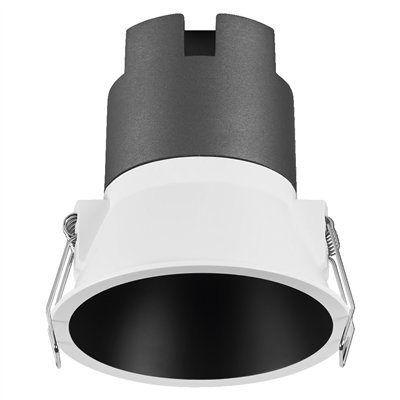 LED SPOT RECESS TWIST PRO 93mm 10W 4000K White Black