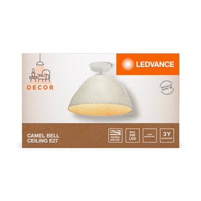 Decor Camel Bell Ceiling E27 White