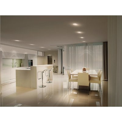 LED SPOT RECESS TWISTLOCK GU10 Incl. Osram LED 4.3W GU10 Brushed Nickel