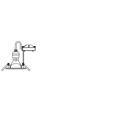 LED SPOT RECESS TWISTLOCK GU10 Incl. Osram LED 4.3W GU10 Brushed Nickel