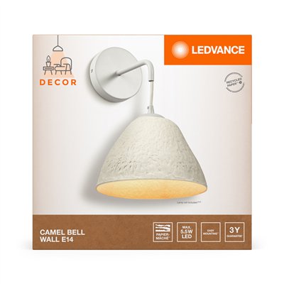 Decor Camel Bell Wall E14 White