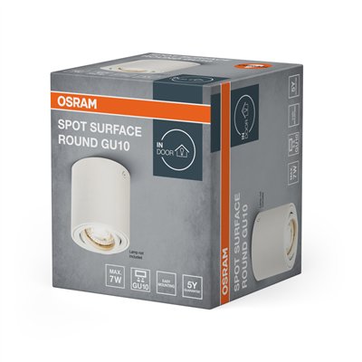 LED SPOT SURFACE Round GU10 White