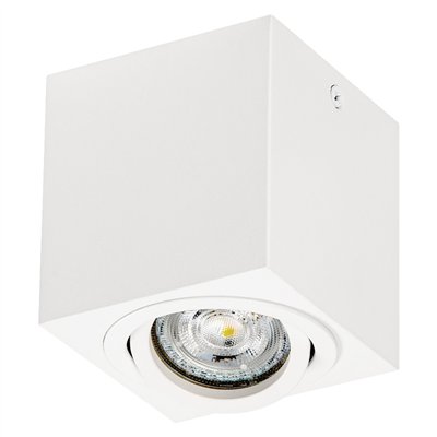 LED SPOT SURFACE Square GU10 White