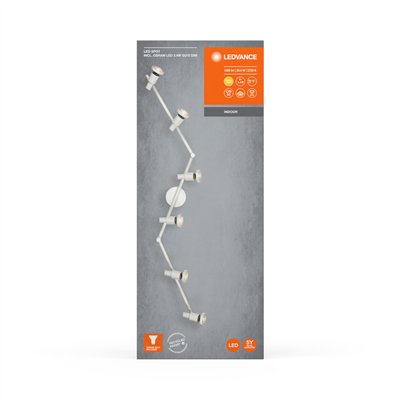 LED SPOT WHITE 6 X 3.4W 927 DIM