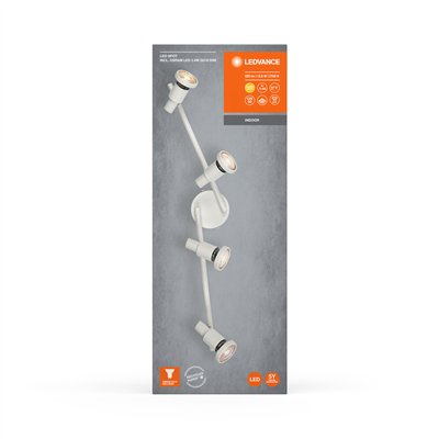 LED SPOT WHITE 4 X 3.4W 927 DIM