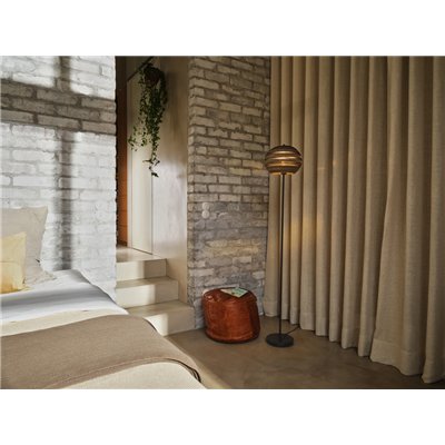 Decor Cardboard Ball Floor E27 Brown