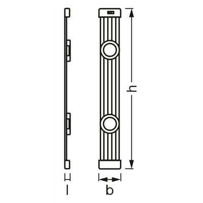 LINEAR LED MAGNET 2 Spot Sensor 7W 840 DIM