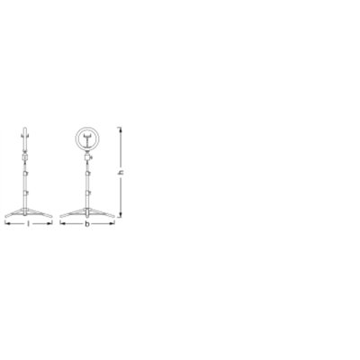 LINEAR LED MOBILE RING Tripod