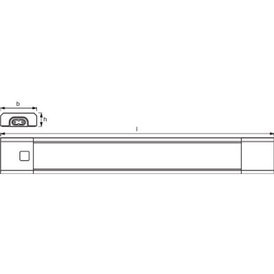 Linear LED Slim RGBW 300mm + RC