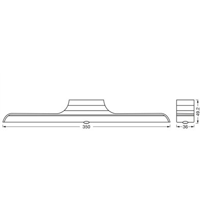 LINEAR LED SWIVEL MOBILE SENSOR Sensor 5W 830