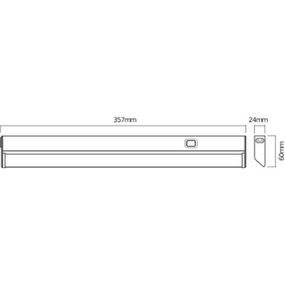 Linear LED Turn 357mm 830