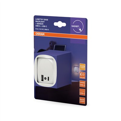 Lunetta Edge USB A&C 830 USB A C White
