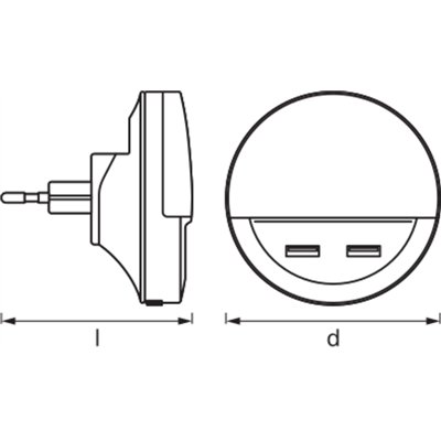 LUNETTA® USB USB White 