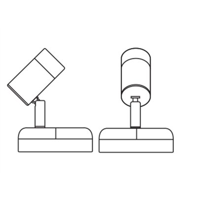 NIGHTLUX CYLINDER 830 DIM USB Black