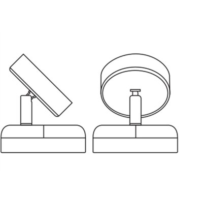 NIGHTLUX ROUND 830 DIM USB Black