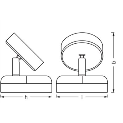 NIGHTLUX ROUND 830 DIM USB Black