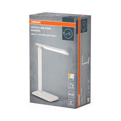 Office Line Desk Banker 7W CCT Dimmable White