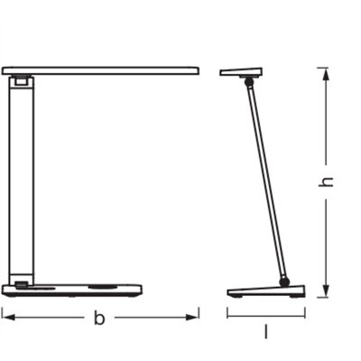 Office Line Desk Banker 7W CCT Dimmable White
