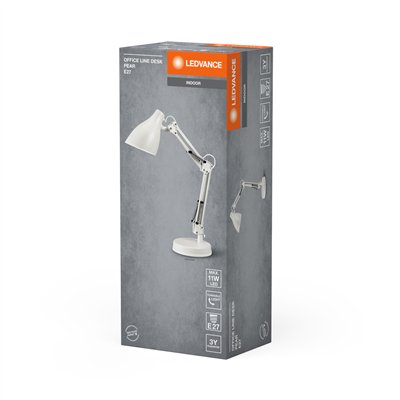 Office Line Desk Pear E27 White