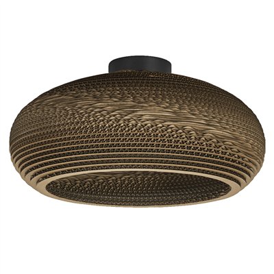 Decor Cardboard Drop Ceiling E27 Brown