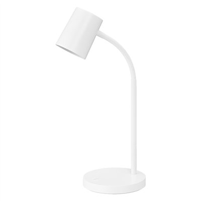 Office Line Desk Trapezium GU10 White