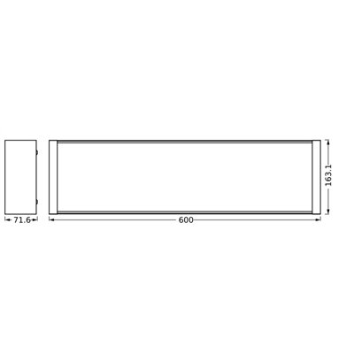 Office Line Wrap 0.6M 20W 840 DIM RC