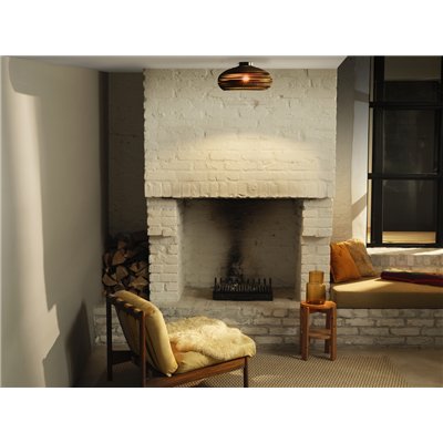 Decor Cardboard Drop Ceiling E27 Brown