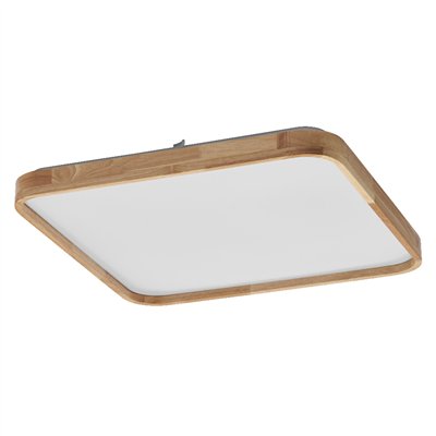 Orbis Alicia 495X495MM 36W 830 Click DIM Wood Decor