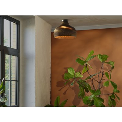 Decor Cardboard Hat Ceiling E27 Brown