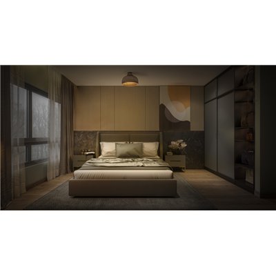 Decor Cardboard Hat Ceiling E27 Brown