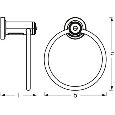 BATHROOM Hand Towel Holder