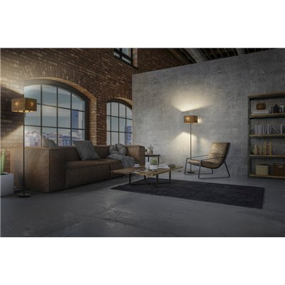 Decor Cardboard Square Floor E27 Brown