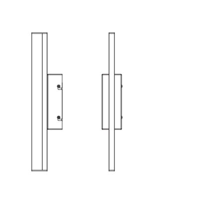 Orbis Mirror 60CM Click CCT DIM IP44 White