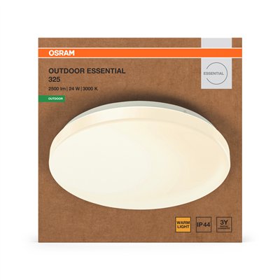 OUTDOOR ESSENTIAL 325mm 24W 830 White