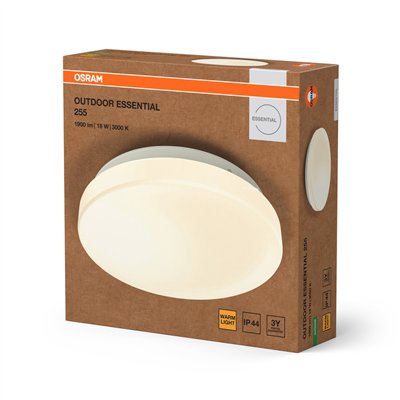 OUTDOOR ESSENTIAL 255mm 18W 830 White