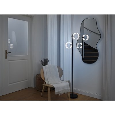 Decor Circle Floor 17W CLICKCCT Black