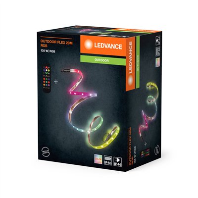 OUTDOOR FLEX IP65 RGB 20M RGB IP65 Remote Control