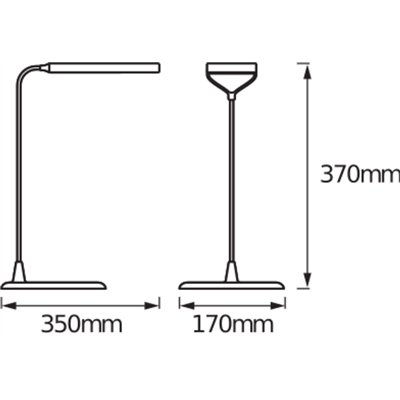 PANAN® Disc Single White DIM 3000K