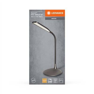 PANAN® Disc Single Gray DIM 3000K