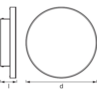 PLANON™ Frameless Round 300mm 19W 3000K