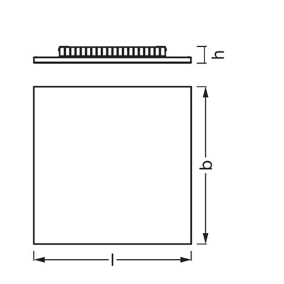 PLANON™ Frameless 600x600mm 40W 830 White