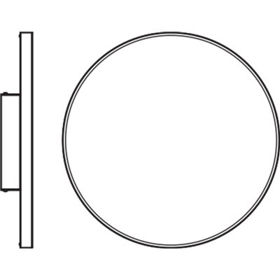 PLANON™ Frameless Round 450mm 28W 3000K