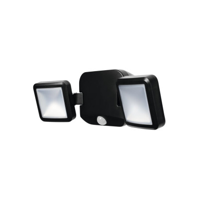 Battery LED Spotlight Double 10W 4000K IP54 Black