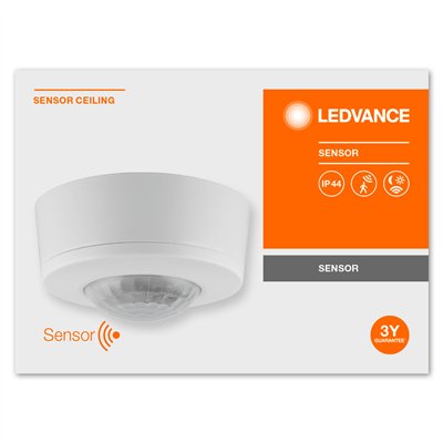 SENSOR CEILING IP44 360DEG IP44 WT