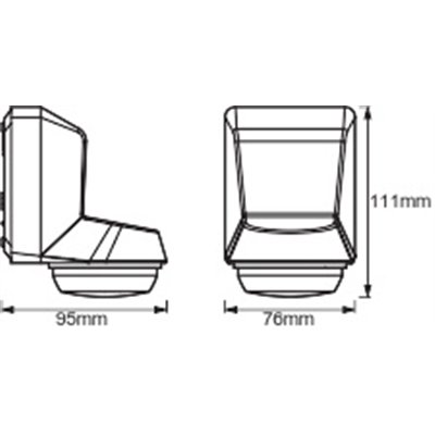 SENSOR WALL 360DEG IP55 DG
