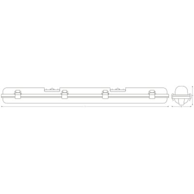 SUBMARINE SENSOR 60cm 8W 4000K