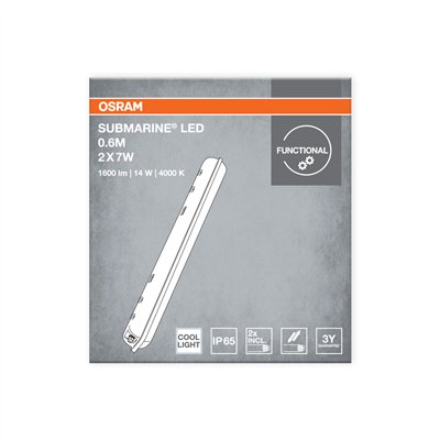 SUBMARINE® 2 x 7W 4000K
