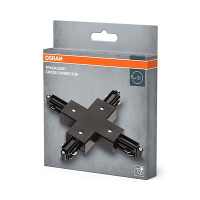 Tracklight accessories Cross Connector Black