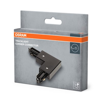 Tracklight accessories Corner Connector Black