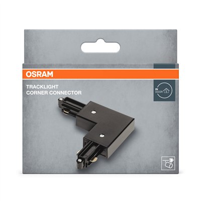 Tracklight accessories Corner Connector Black